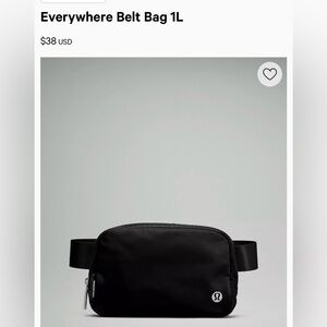 Lululemon Belt Bag